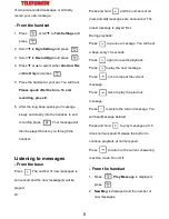 Preview for 19 page of Telefunken TB 301 Quick Start Manual