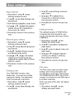 Preview for 25 page of Telefunken TD 251 Colombo User Manual