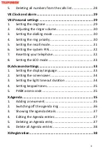 Preview for 4 page of Telefunken TD 291 User Manual