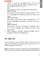 Preview for 23 page of Telefunken TE 251 Pure Operating Instructions Manual