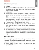 Preview for 35 page of Telefunken TE 251 Pure Operating Instructions Manual