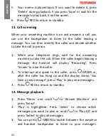 Preview for 42 page of Telefunken TE 251 Pure Operating Instructions Manual