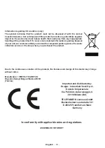 Preview for 39 page of Telefunken TE24550S27YXD Operating Instructions Manual