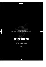 Предварительный просмотр 20 страницы Telefunken Telefunken DF 421 C User Manual