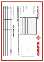 Preview for 16 page of Telefunken TF-1508 Instruction Manual