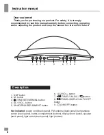 Предварительный просмотр 2 страницы Telefunken TF-1541 Instruction Manual