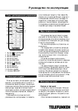 Preview for 9 page of Telefunken TF-1550U Instruction Manual