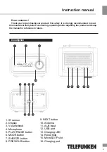 Preview for 2 page of Telefunken TF-1582UB Instruction Manual