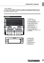 Preview for 2 page of Telefunken TF-1590 Instruction Manual