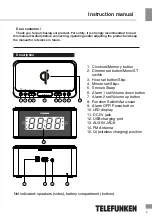 Preview for 2 page of Telefunken TF-1595U Instruction Manual