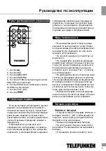 Preview for 9 page of Telefunken TF-1624U Instruction Manual