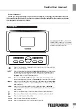 Preview for 3 page of Telefunken TF-1705UB Instruction Manual