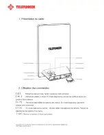 Preview for 3 page of Telefunken TF 62 Instruction Manual