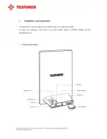 Preview for 10 page of Telefunken TF 62 Instruction Manual