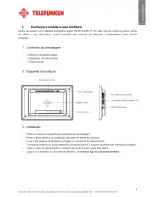 Preview for 39 page of Telefunken TF 82 Instruction Manual