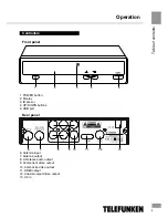 Preview for 5 page of Telefunken TF-DVBT201G Instruction Manual