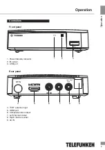 Предварительный просмотр 5 страницы Telefunken TF-DVBT207 Instruction Manual