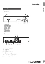 Предварительный просмотр 6 страницы Telefunken TF-DVBT220 Instruction Manual