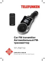 Telefunken TF-FMT10 Instruction Manual preview