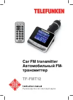 Preview for 1 page of Telefunken TF-FMT12 Instruction Manual