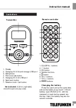 Preview for 4 page of Telefunken TF-FMT19BT Instruction Manual