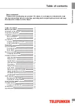 Preview for 3 page of Telefunken TF-LED22S12T2 Instruction Manual