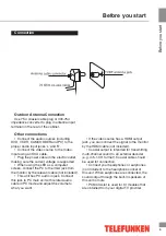 Предварительный просмотр 5 страницы Telefunken TF-LED22S30T2 Instruction Manual