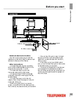 Предварительный просмотр 5 страницы Telefunken TF-LED22S6 Instruction Manual