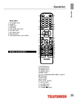 Предварительный просмотр 7 страницы Telefunken TF-LED22S6 Instruction Manual