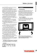 Предварительный просмотр 4 страницы Telefunken TF-LED24S01T2 Instruction Manual