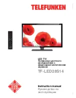 Предварительный просмотр 1 страницы Telefunken TF-LED28S14 Instruction Manual