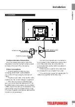 Предварительный просмотр 5 страницы Telefunken TF-LED32S27T2 Instruction Manual