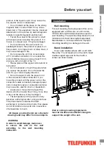 Preview for 4 page of Telefunken TF-LED32S31T2 Instruction Manual