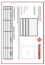 Предварительный просмотр 39 страницы Telefunken TF-LED32S52T2S Instruction Manual