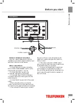 Preview for 5 page of Telefunken TF-LED32S6 Instruction Manual