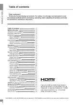 Preview for 2 page of Telefunken TF-LED32S98T2S Instruction Manual