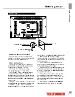 Preview for 5 page of Telefunken TF-LED39S32T2 Instruction Manual