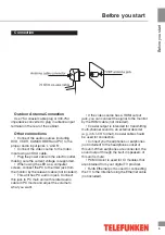 Предварительный просмотр 5 страницы Telefunken TF-LED40S81T2S Instruction Manual