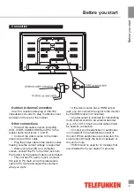 Предварительный просмотр 5 страницы Telefunken TF-LED50S28T2 Instruction Manual