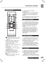 Preview for 4 page of Telefunken TF-MSM2.102 Instruction Manual