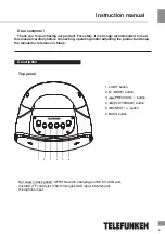 Предварительный просмотр 3 страницы Telefunken TF-PS2102 Instruction Manual