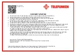 Preview for 15 page of Telefunken TF-PS2104 Instruction Manual