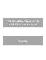 Preview for 31 page of Telefunken TM 100 COSI User Manual