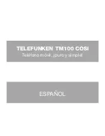 Preview for 91 page of Telefunken TM 100 COSI User Manual