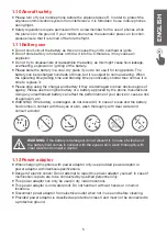 Preview for 5 page of Telefunken TM320 IZY Instruction Manual