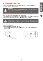 Preview for 9 page of Telefunken TM320 IZY Instruction Manual