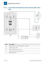 Preview for 22 page of Telegärtner DoorLine Pro EXCLUSIVE Series Operating And Assembly Instructions Manual