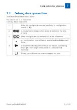 Preview for 91 page of Telegärtner DoorLine Pro EXCLUSIVE Series Operating And Assembly Instructions Manual