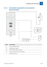 Предварительный просмотр 19 страницы Telegärtner DoorLine Slim DECT Operating And Assembly Instructions Manual