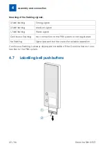 Предварительный просмотр 22 страницы Telegärtner DoorLine Slim DECT Operating And Assembly Instructions Manual